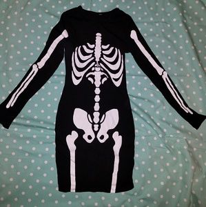 Skeleton Mini Dress